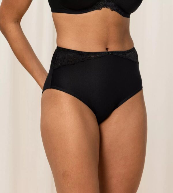 MODERN LAСE+СOTTON MAXI Черный